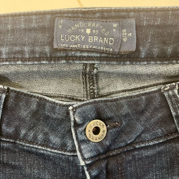 Lucky Brand Blue Straight Leg Jeans - Picture 2 of 6
